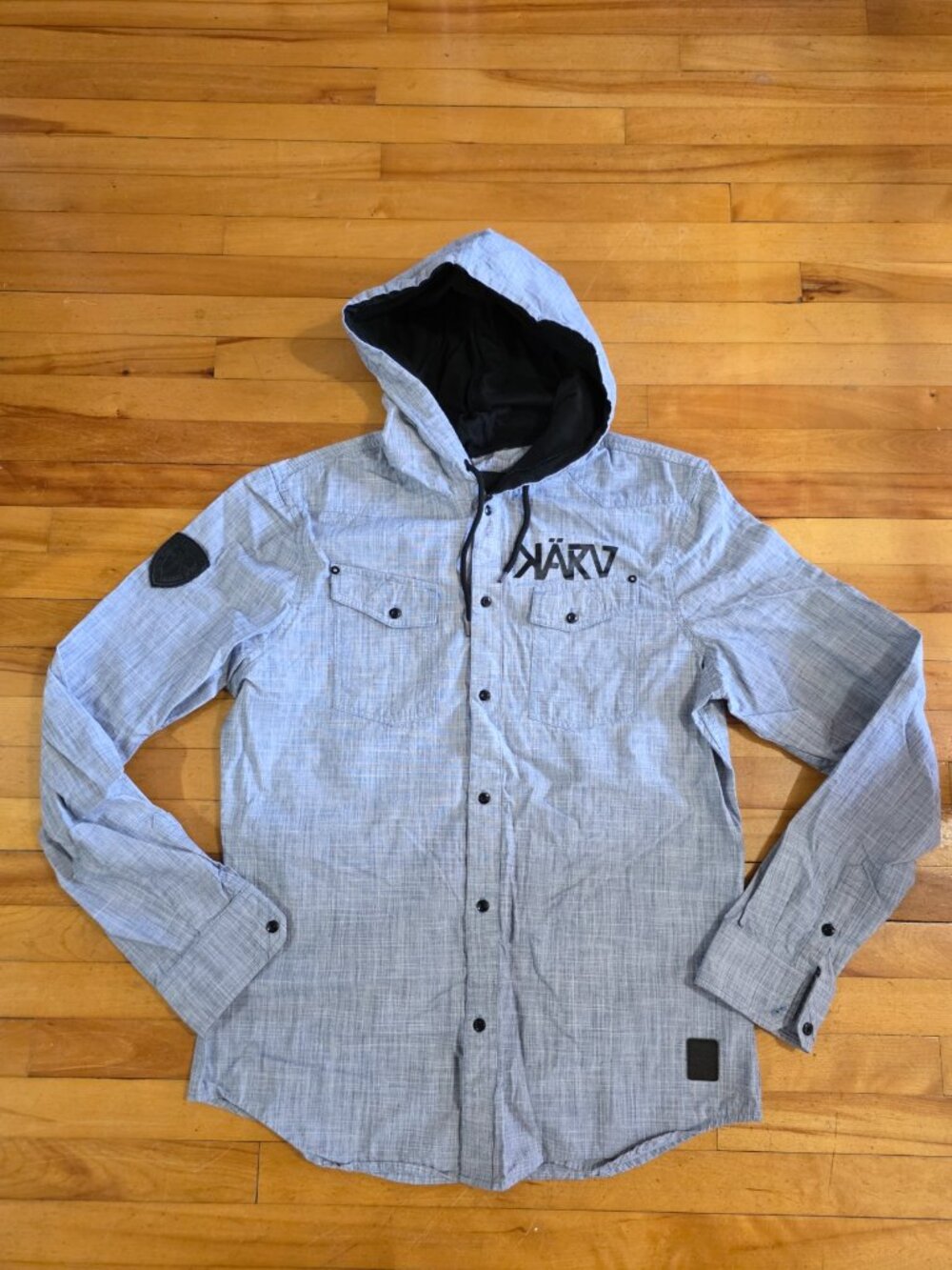 Hoodie Shirt Longsleeve Karv Men large